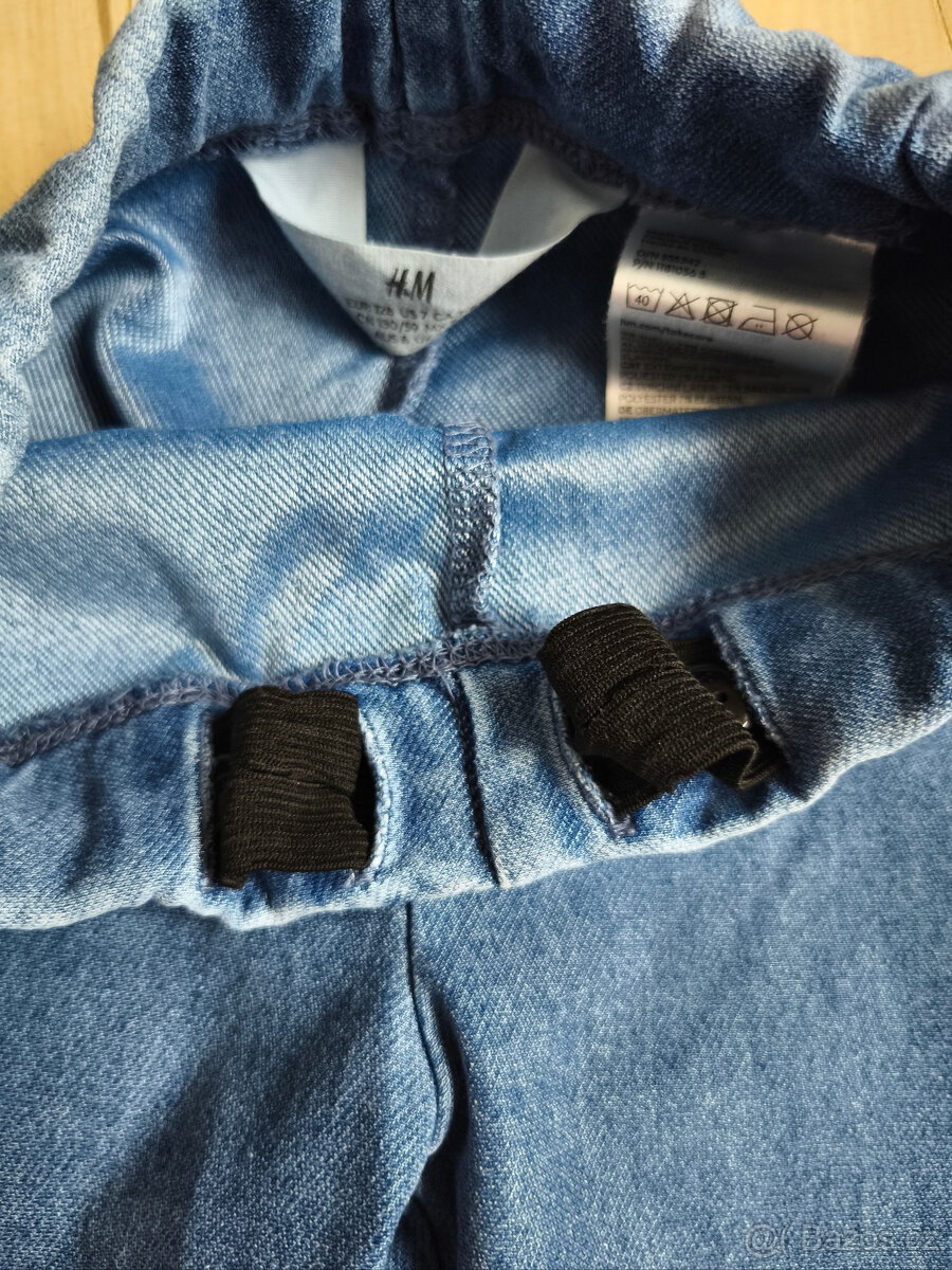 Kalhoty, legíny, džíny vel.122 - 10