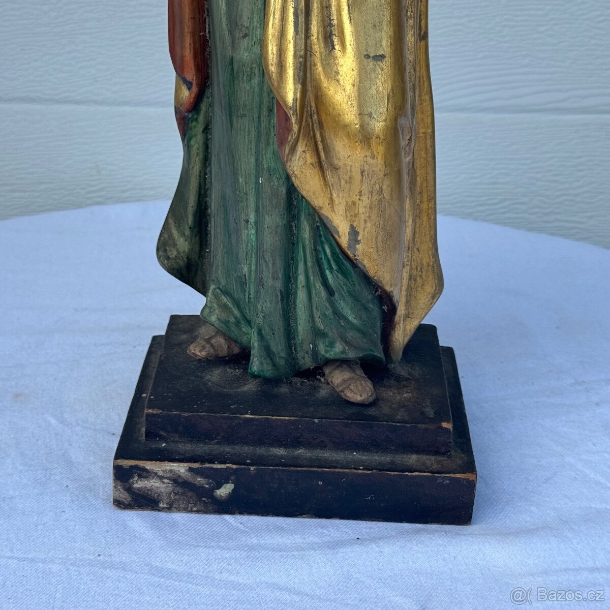 Starožitná socha sv.Jan Evangelista - 10