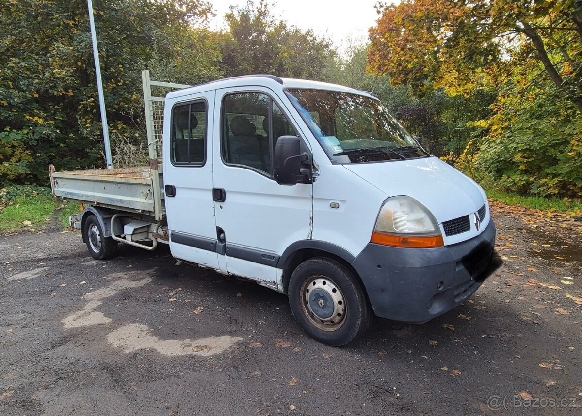 Renault Master | SKLÁPĚČ | 7 MÍST |DLOUHÁ KORBA 3M| - 10