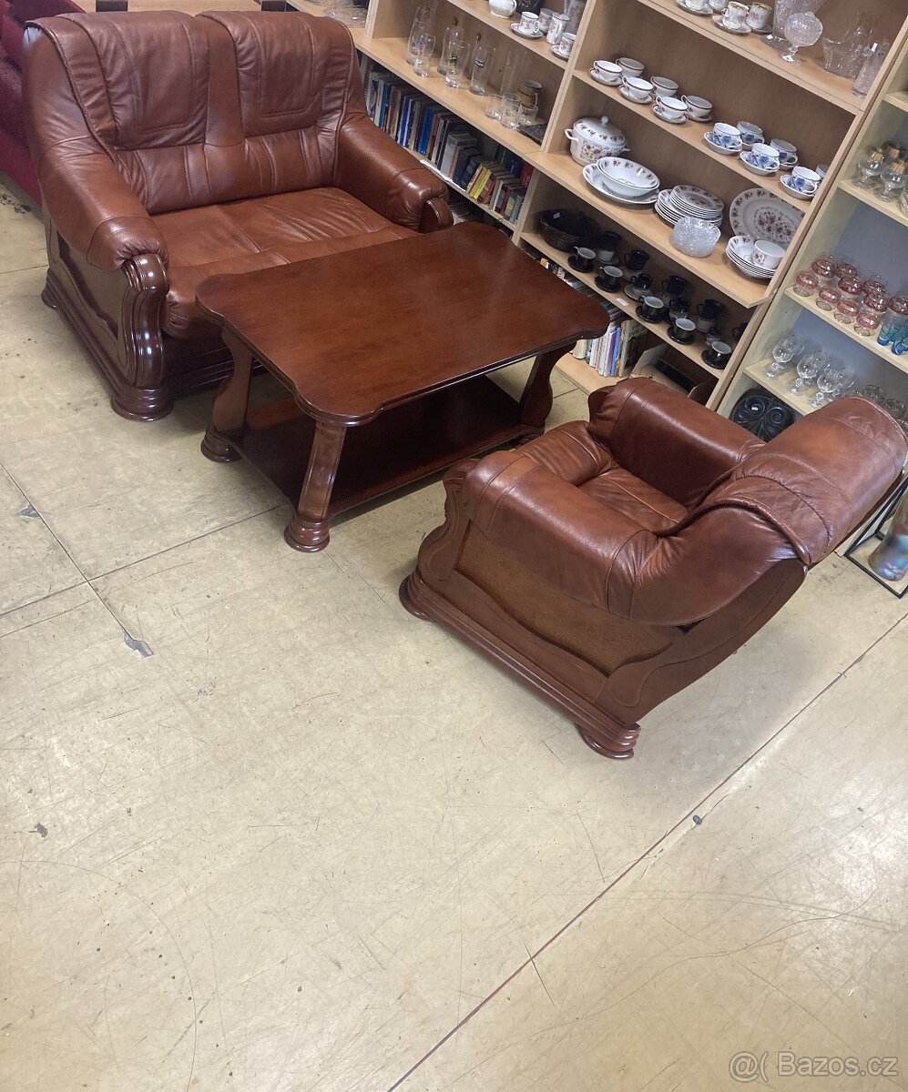 Sedací souprava 2+1 s konferenčním stolem - 10