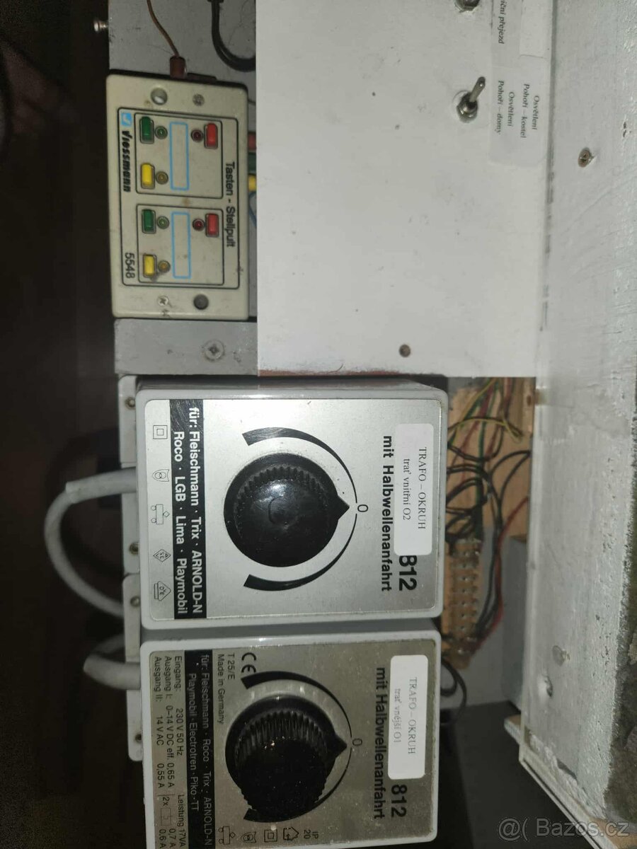 Modelová železnice/kolejiště velikosti N - 10