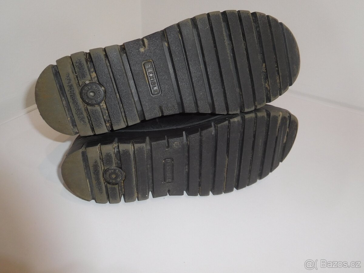 Turistické boty, pohorky 36, kozačky 36, 38 - 10