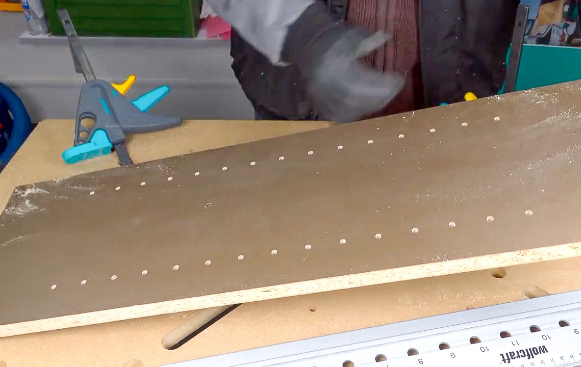 Prípravok pre vŕtanie otvorov systému LR32 Makita Wolfcraft - 10