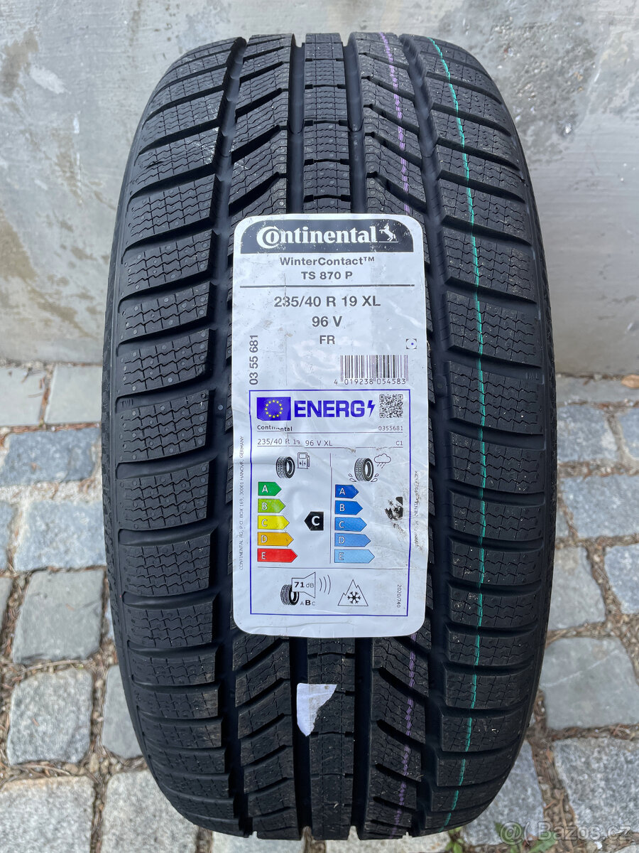 NOVÁ ZIMNÍ ALU ŠKODA SUPERB 3 CANOPUS BLACK 235/40/19 - 10