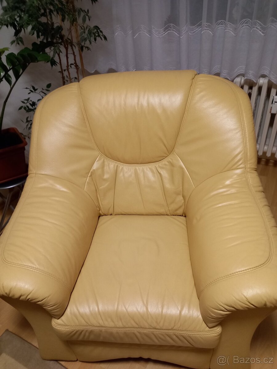 Kožená sedací souprava 3+2+1 - 10