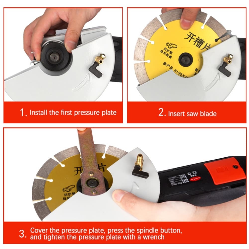 Drážkovací fréza 1x150 mm, 980 W - 10