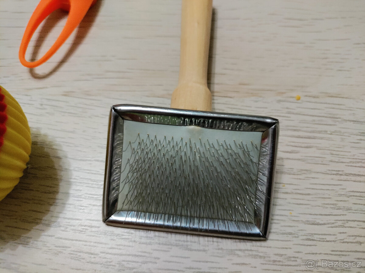 hřeben na psa nůžky na drápky kartáč na psa - 10