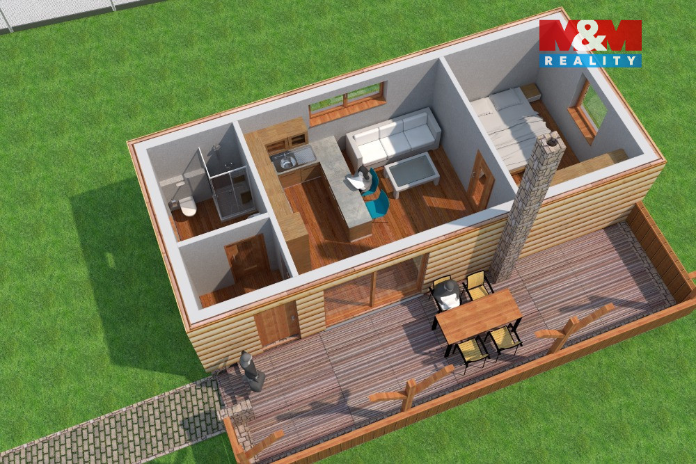 Prodej pozemku k bydlení, 1533 m², Žďár v Podbezdězí - 10