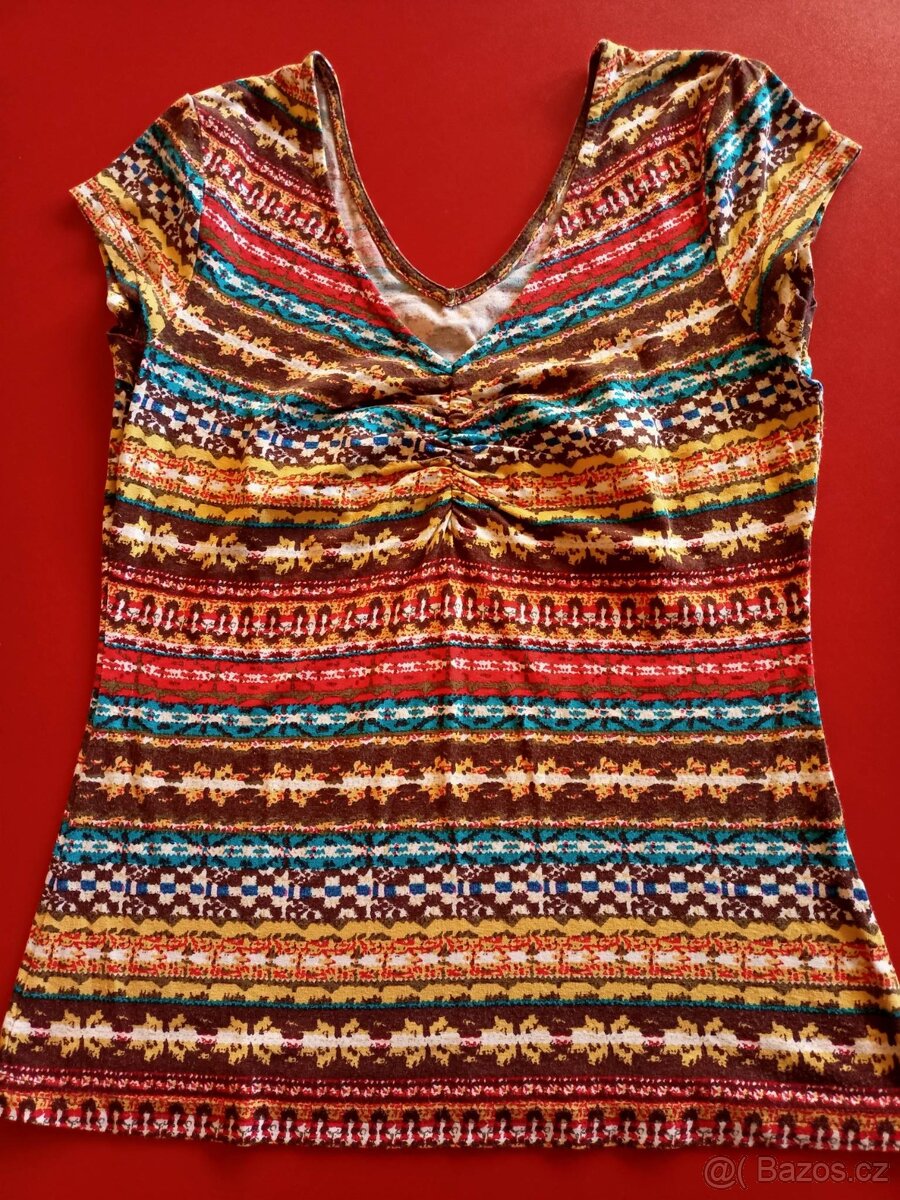 Trička, tílka topy, vel. 34/XS a 36/S zn. Gate, H&M, Bershka - 10