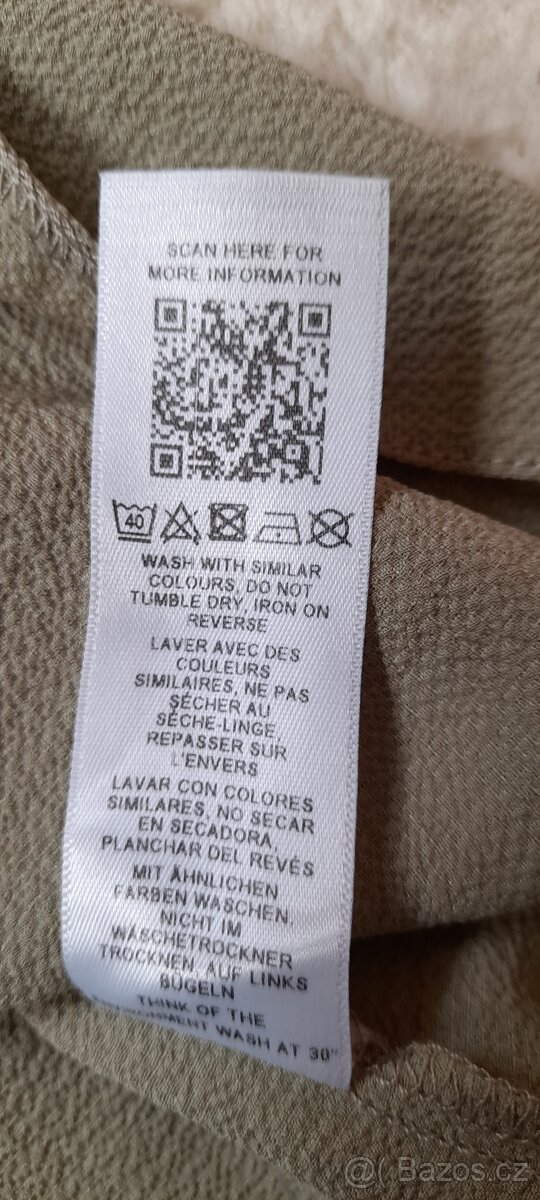 Asos olivové zavinovací krátké šaty - 10