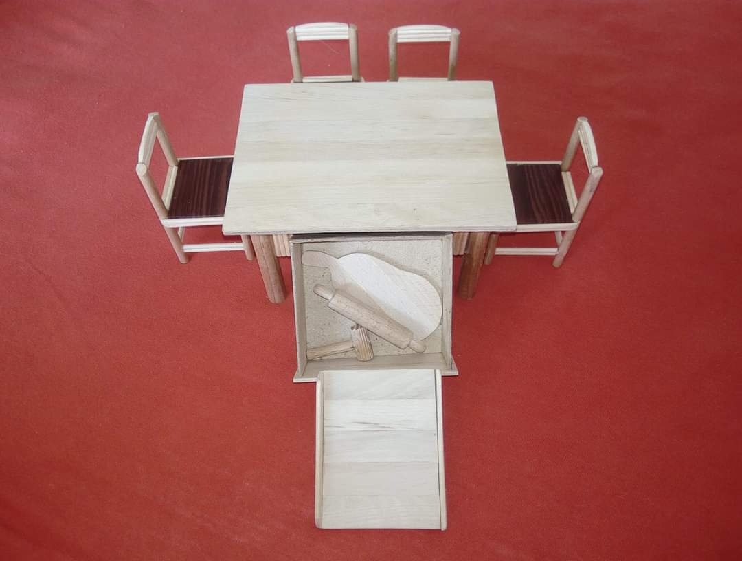 Model bytu ze dřeva - 10