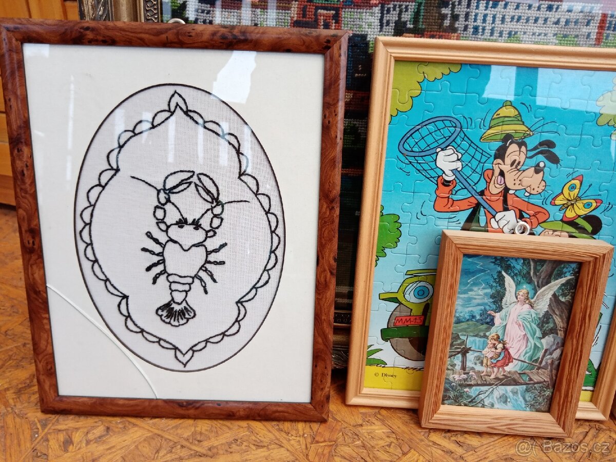 Ručně vyšívaný obraz - 10