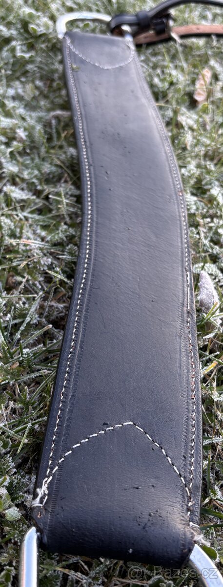Westernový poprsník tmavě hnědý Basket - nekompletní - 10