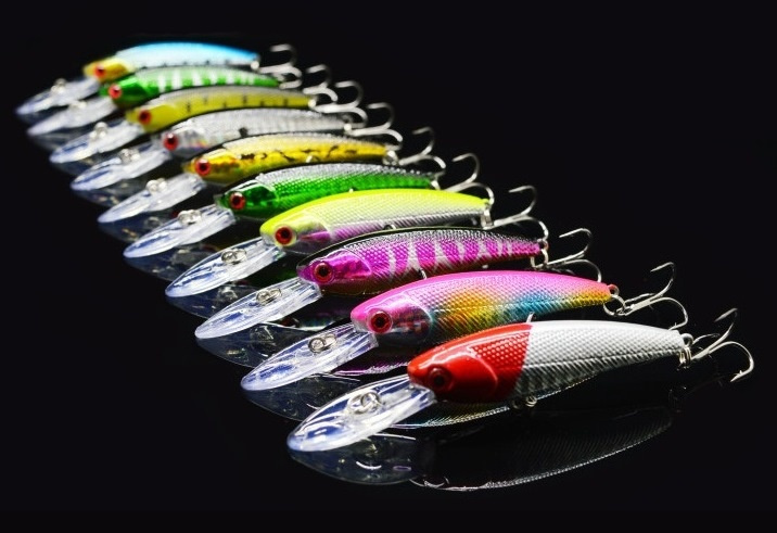 Rybarske potreby - sada mix voblerov - 10