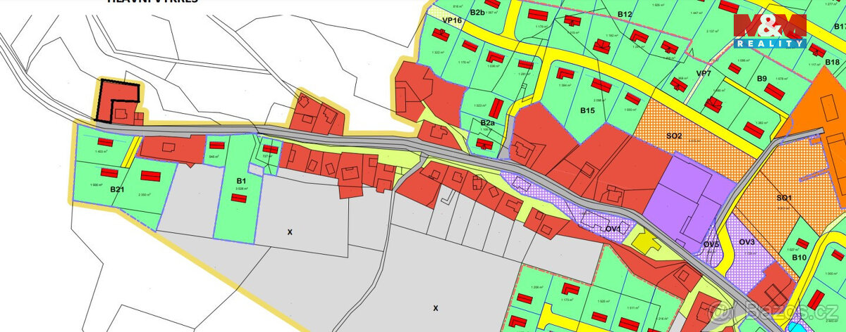 Prodej pozemku k bydlení, 771 m², Sokolov - Hrušková - 10
