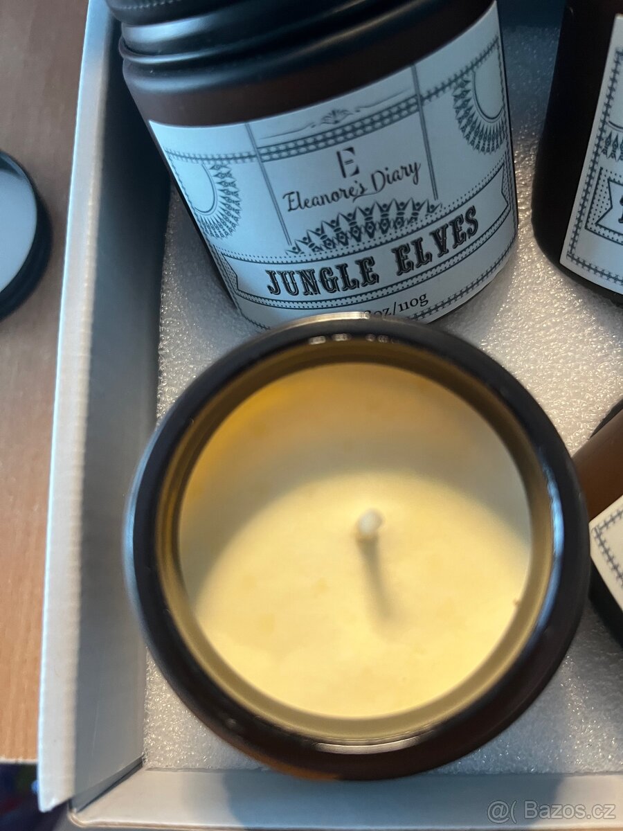 Dárková krabička se 4ks svíček - 10