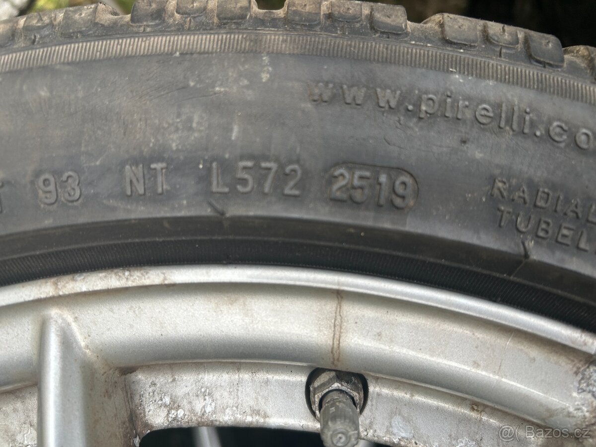 Alu kola R17 5x112 Mercedes + zimní pneu 205/50/17 - 10