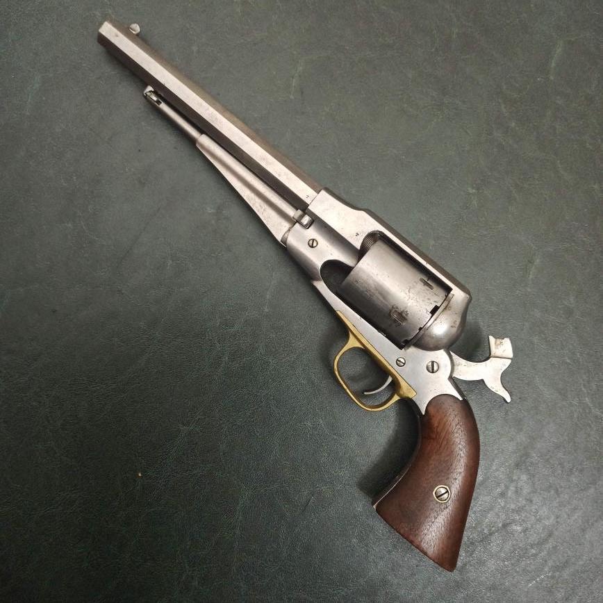 US revolver Remington 1858/75 konverze na 44 CF/RF TOP stav - 10