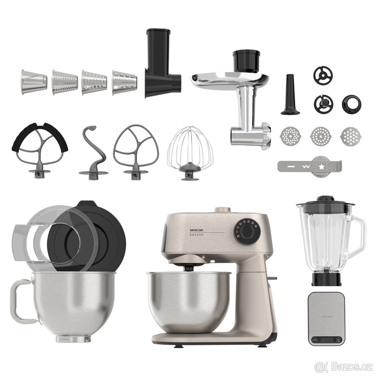 Multifunkční kuchyňský robot Sencor STM 7651WS (nový) - 10