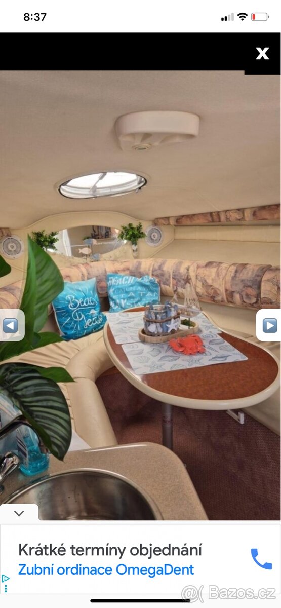 Prodam kajutovou lod Monterey 262 cruiser - 10