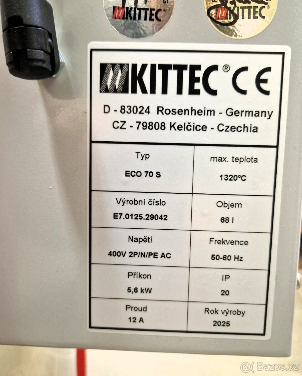 Elektrická vypalovací pec na keramiku ECO 70 S - 10