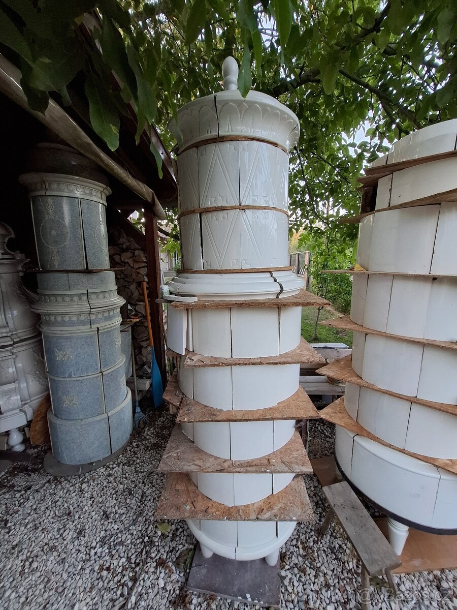 Kachlová kamna historická - 10