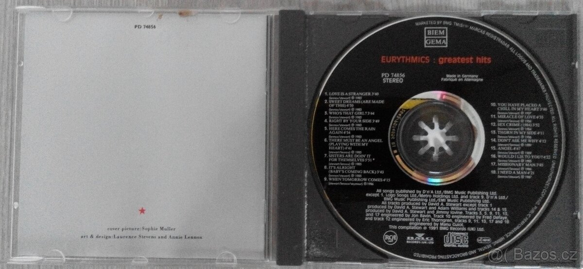 Prodám tato CD - 10