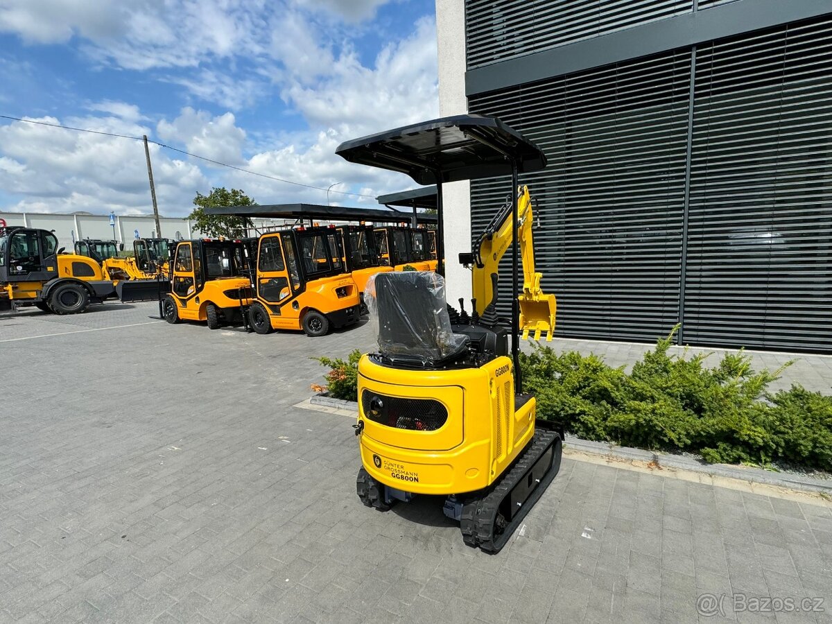 Minibáger GG 800N Koncoročná AKCIA + Dovoz GRÁTIS - 10