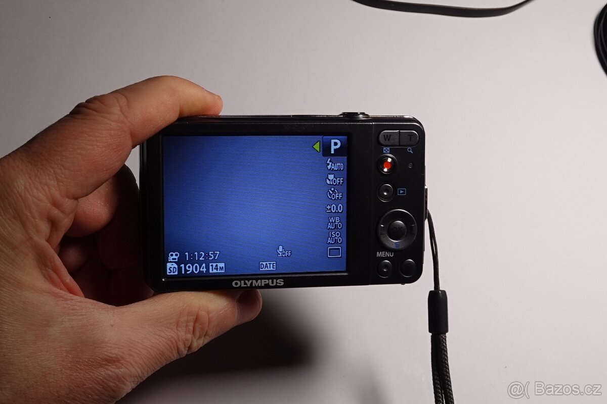 Olympus VG-120 tmavě šedý - 10