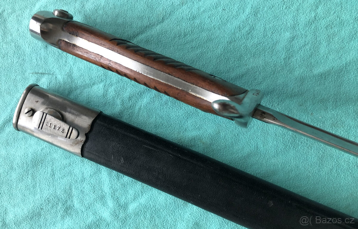 Exportní dlouhý bodák Mauser M1898 – Peru - 10
