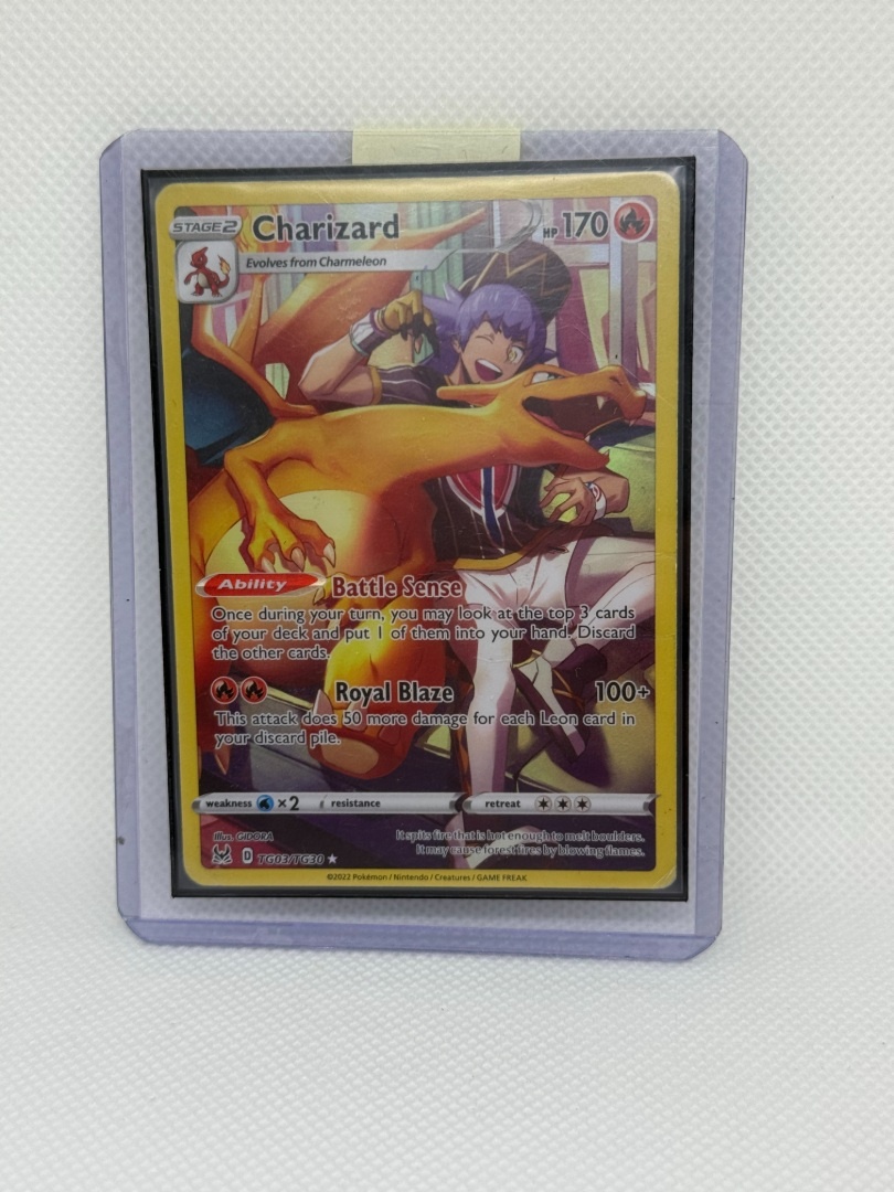 Pokémon karta Charizard TG03– MP – ORIGINÁL - 10