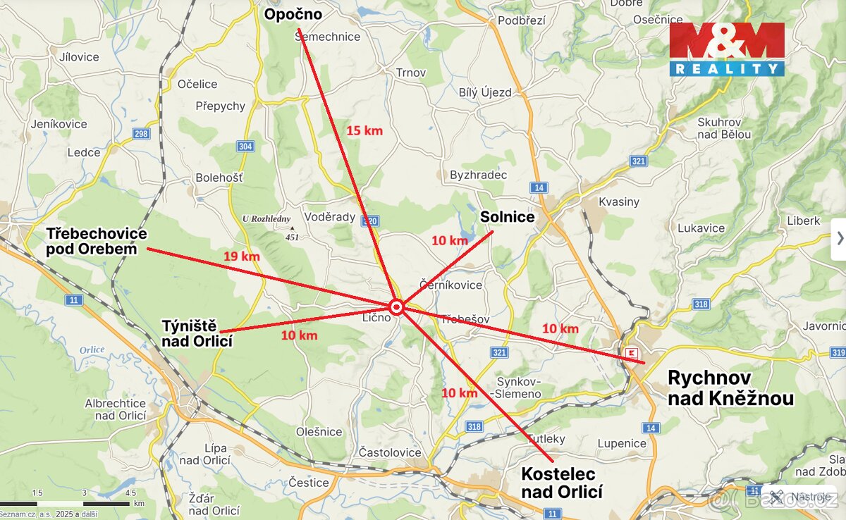 Prodej pozemku k bydlení, 2034 m², Lično - 10