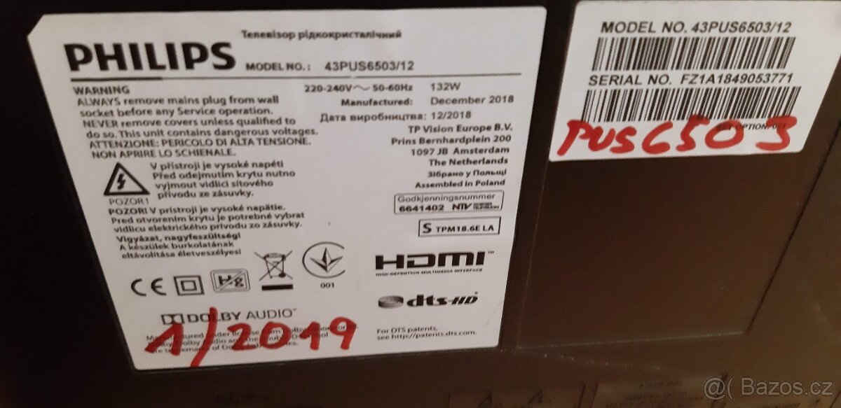 Full hd tv philips 109cm,jak hraje je vyfoceno - 10