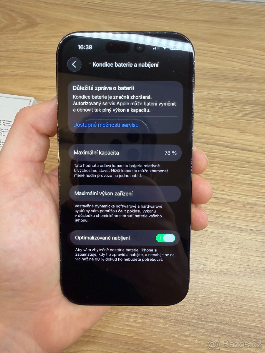 iPhone 14 Pro 128GB černá - 10