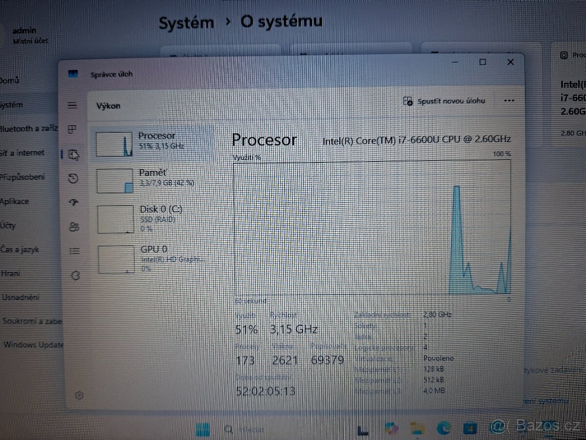 Dell Latitude 7470 (i7 / 8GB/256GB SSD,Win 11 Pro) - 10