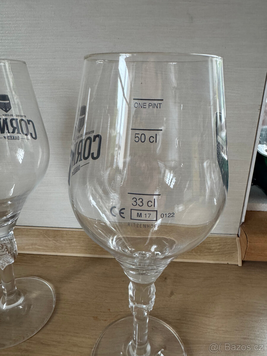 Pivní sklenice Cornet Belgian original - 4 kusy NOVÉ - 10