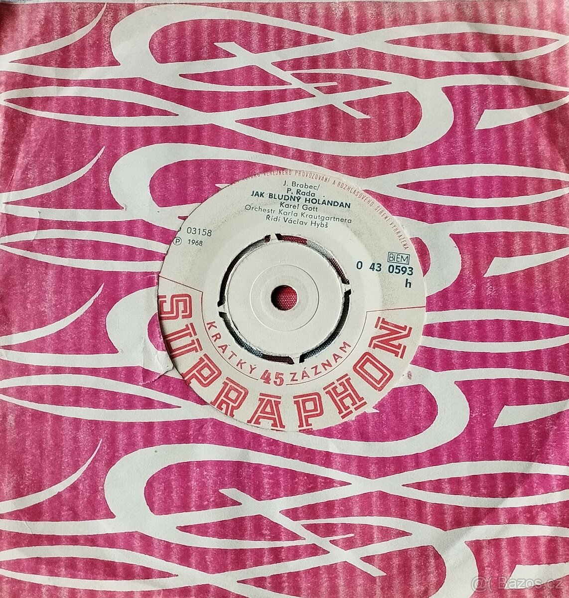 Malé SP gramofonové desky - 10