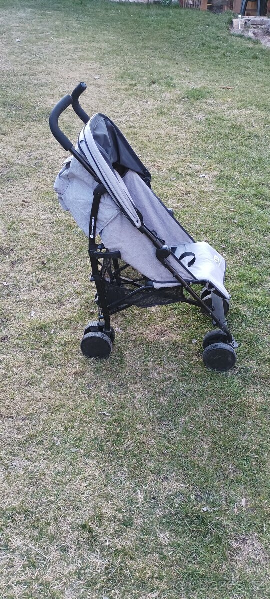 Šedý golfový kočárek Petite&Mars MUSCA - 10