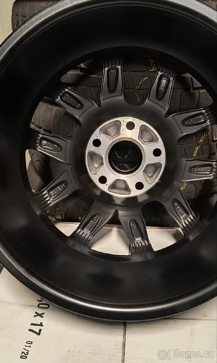 Alu kola DEZENT 5х120, J 7.5, R-17, ET50 - 10