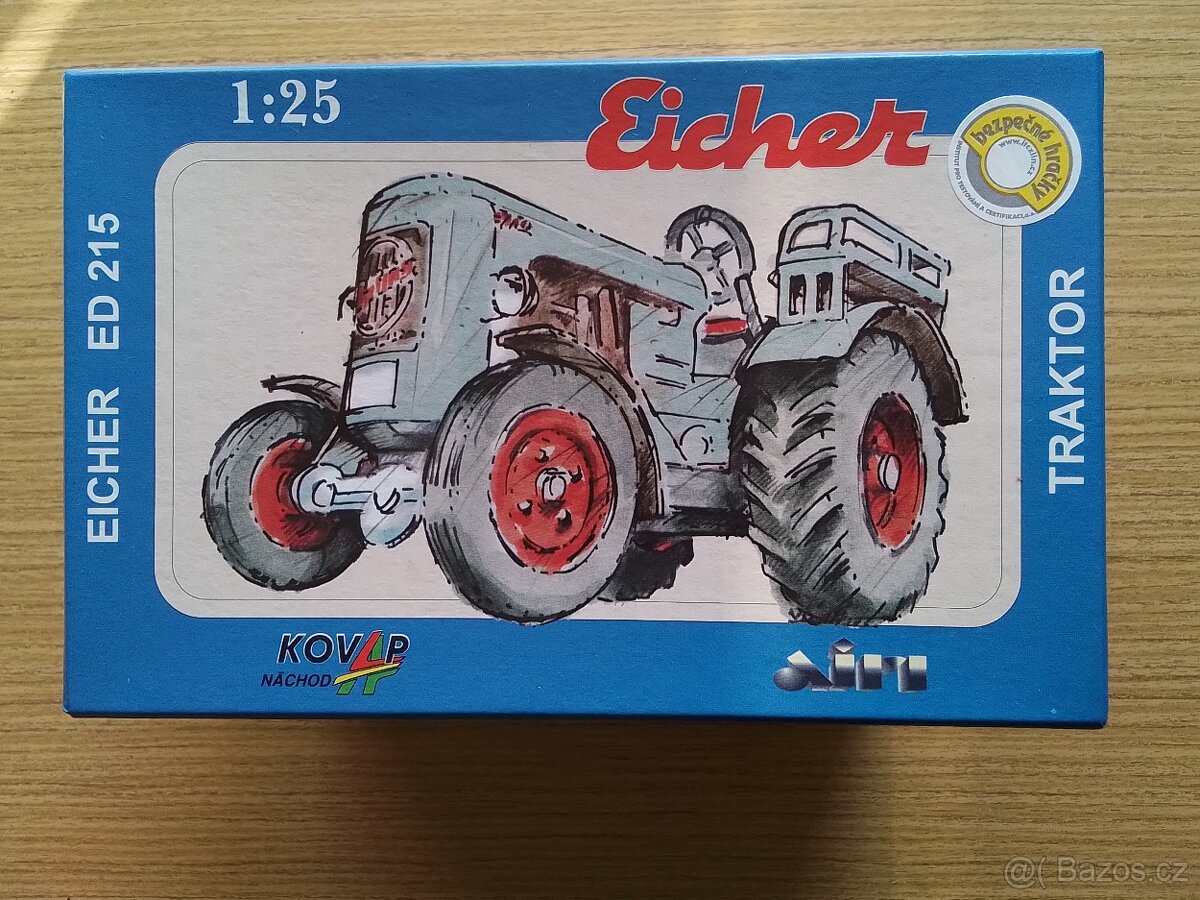 KOVAP Eicher ED 215 - Legendární modrý traktor - 10