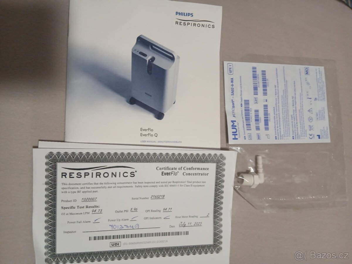 Kyslíkový koncentrátor Philips Respironics EverFlo - 10