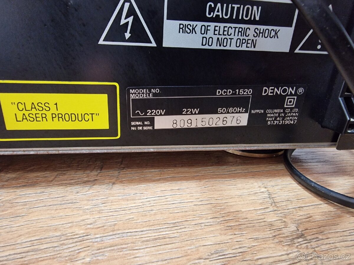 Špičkový Cd přehrávač Denon Dcd 1520 - 10