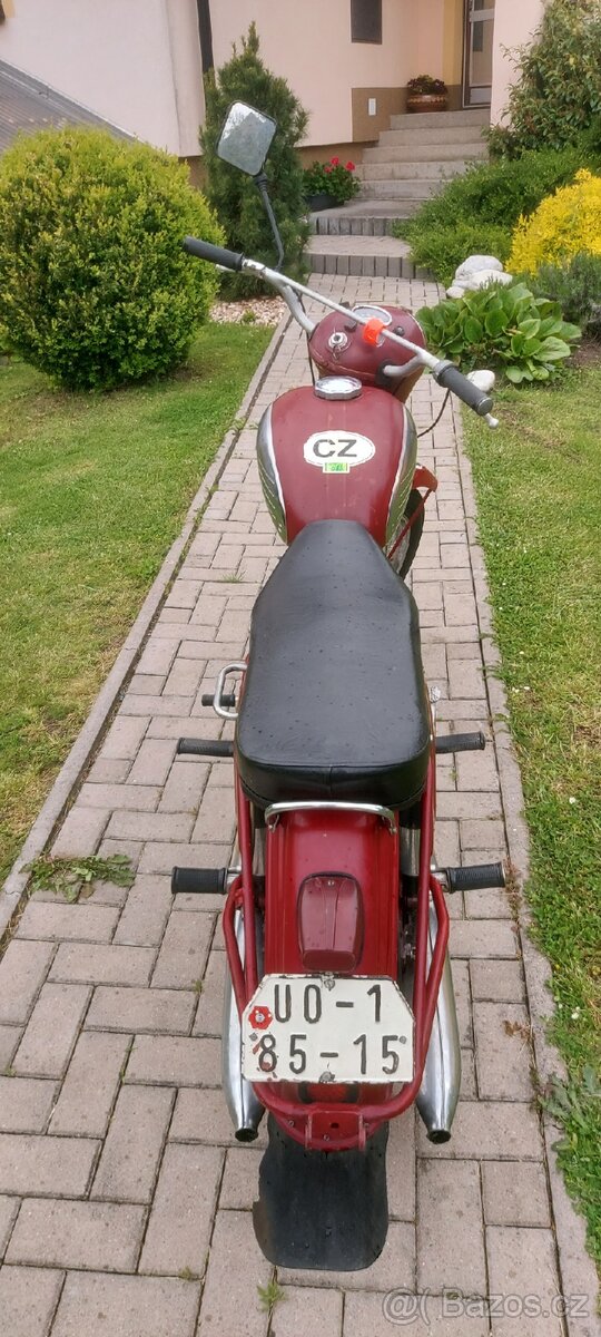 JAWA 250/353 1961 + PAV 40 zapsáno v TP - 10