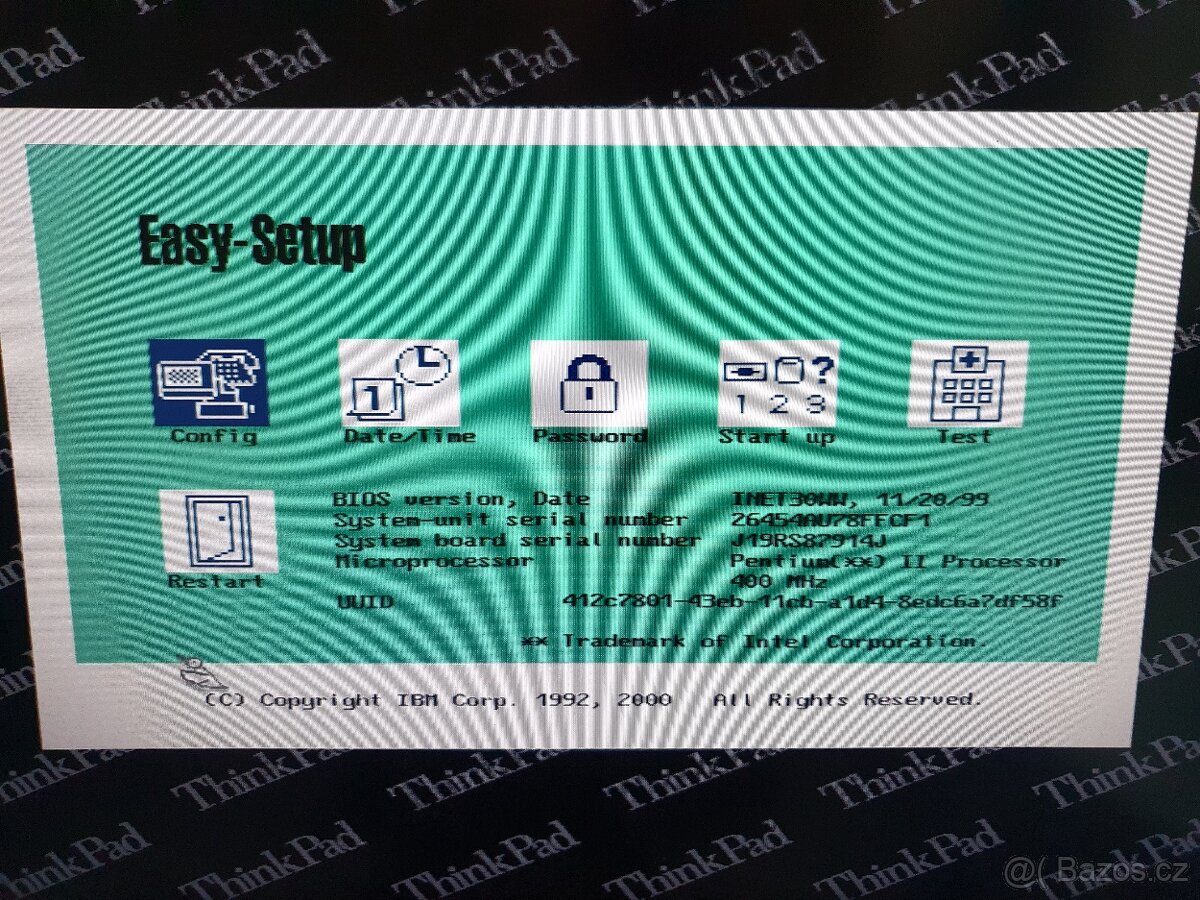 Polofunkční IBM ThinkPad 600E pro sběratele. (rok 1998) - 10