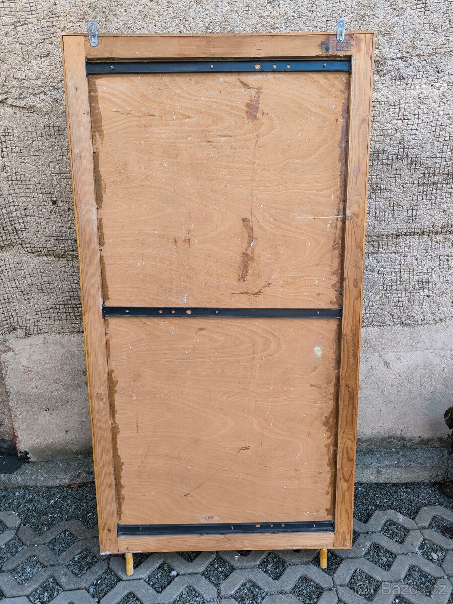 Retro předsíňová stěna, věšák - Brusel 60. léta - 10