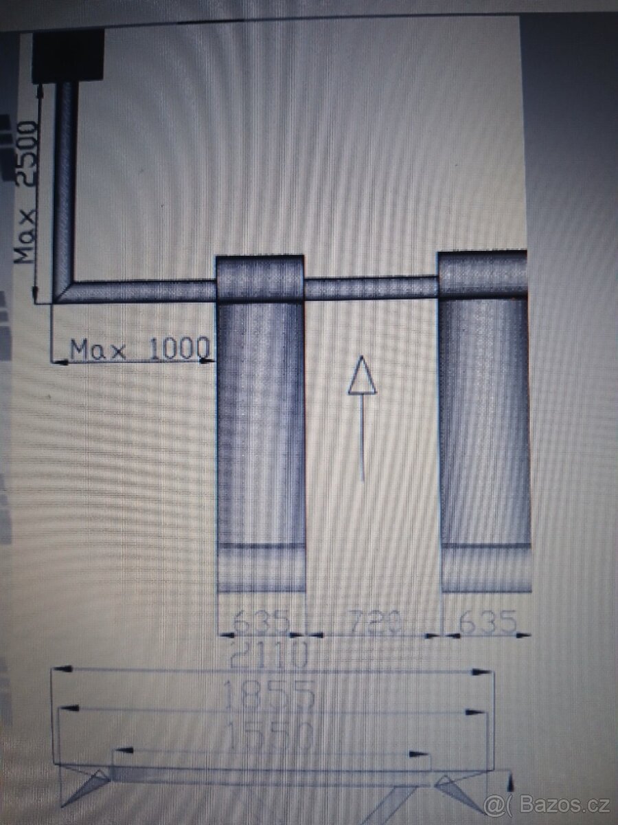 Nůžkový zvedák DSH3000F na 3000kg - 10