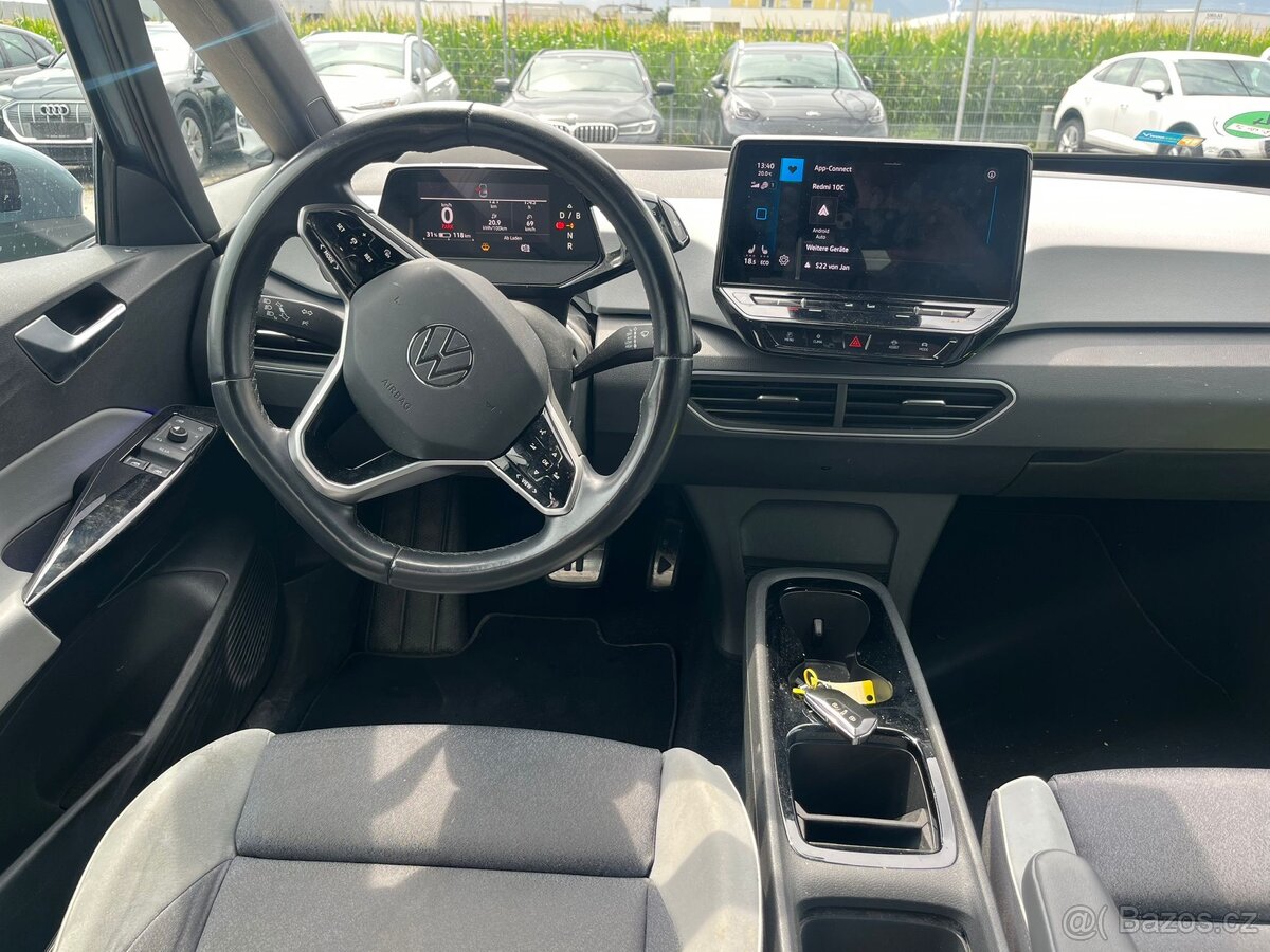 VW ID.3 Pro S,150 kW,77kWh bat.,5/21,Matrix,HUD,masáž,SoH93% - 10