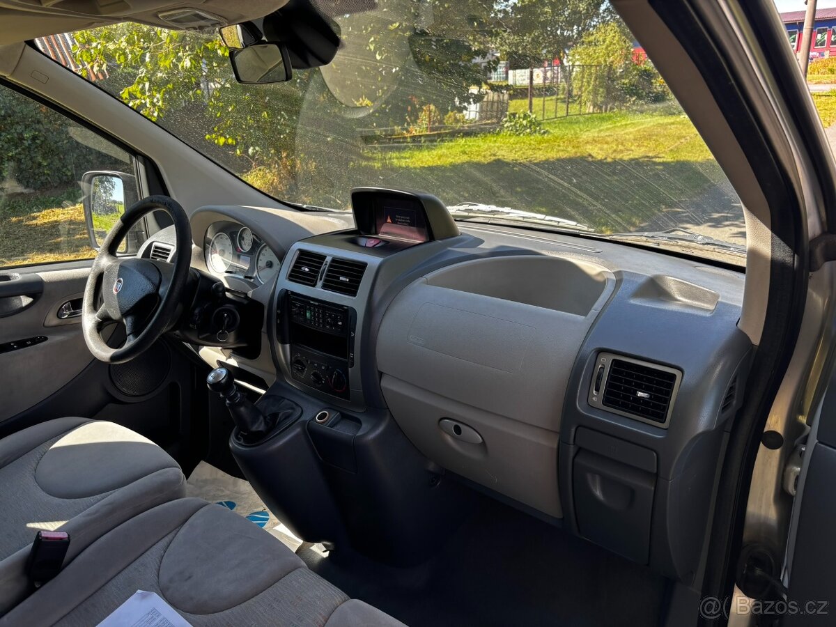 Fiat Scudo 2.0JTD 100kW,RV 2009, LONG, 9.míst, Tažné,Nová ST - 10