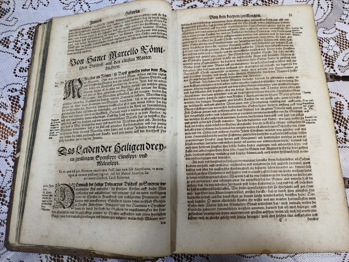 419 ROČNÁ KNIHA--autor--Laurentius Surius--rok vydania 1606- - 10