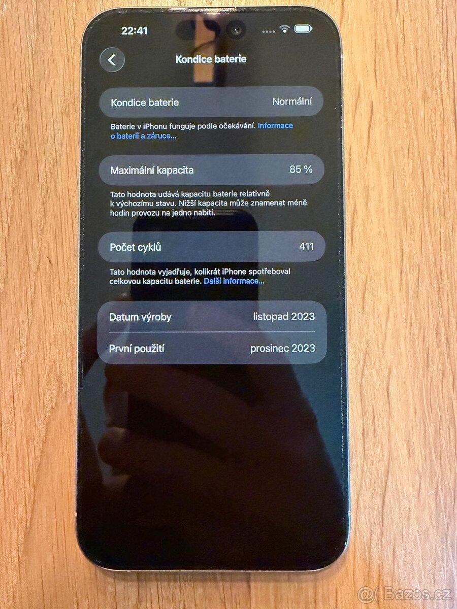 Iphone15 PRO MAX 256 GB bílý - 10